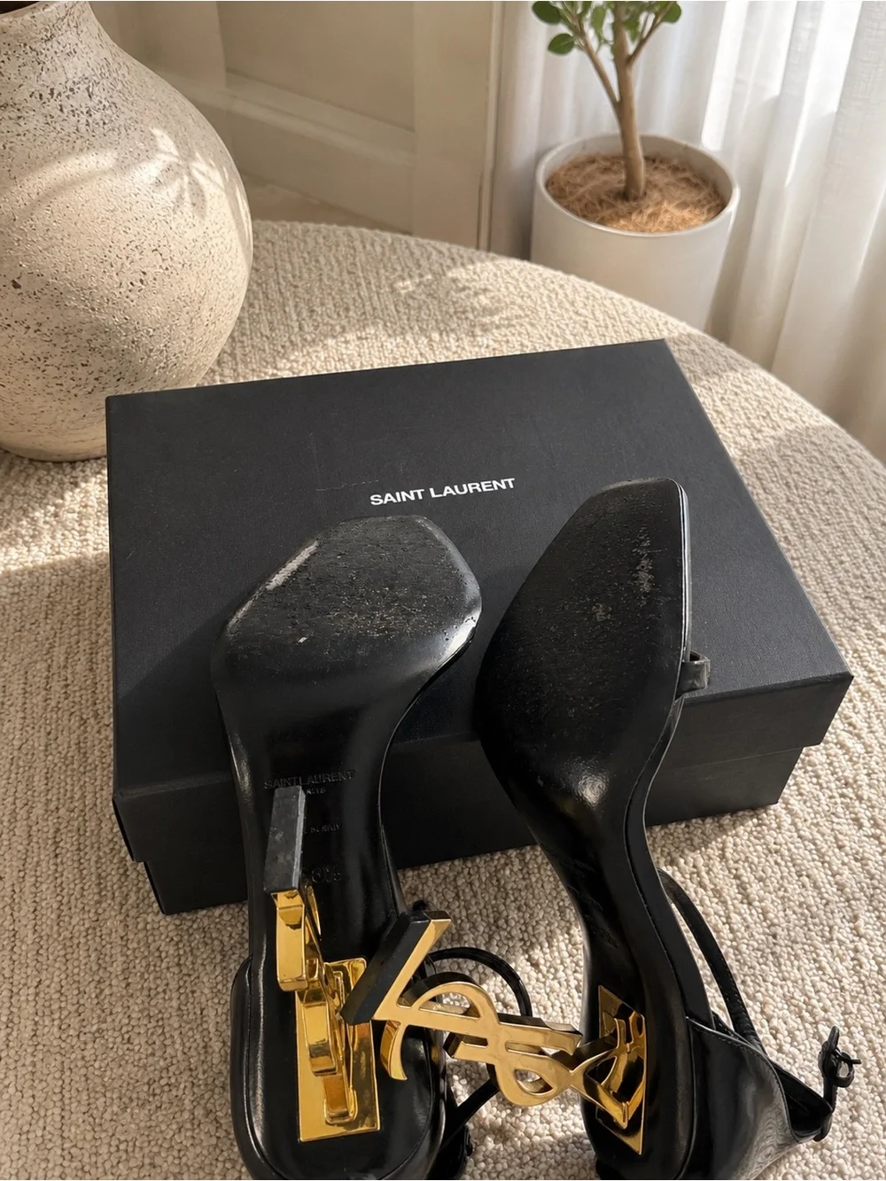 Saint Laurent Opyum Patent Leather Heels - Picture 5 of 5